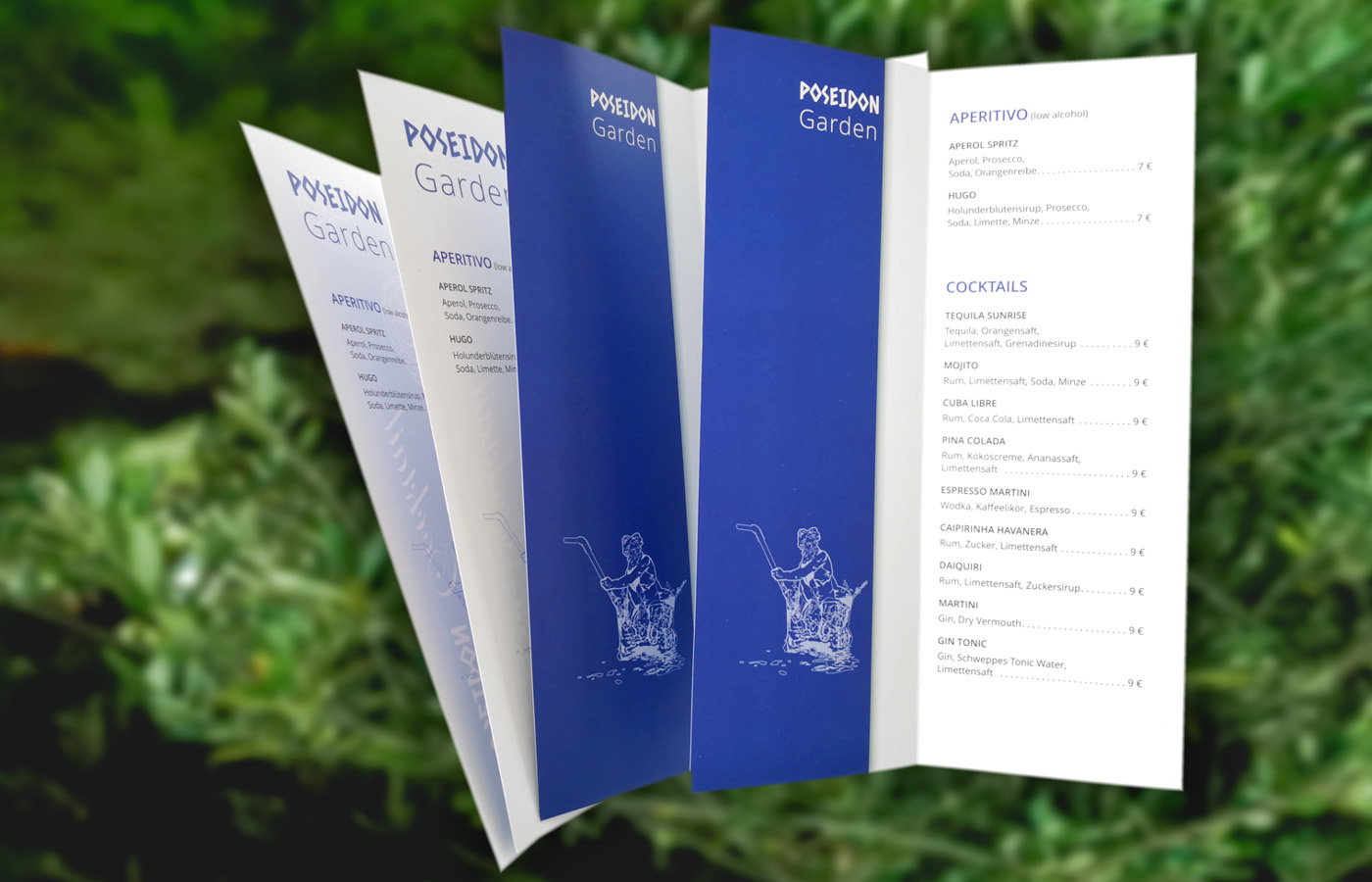 Print Design, Cocktail-Karten für das 