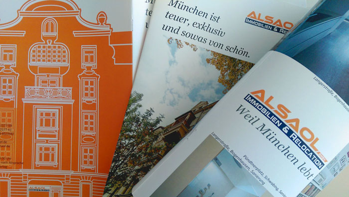 Imagebroschur Immobilien München