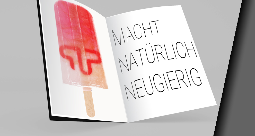 Mockup Corporate Design - Imagebroschüre von HAAG Kommunikationsdesign | Webdesign München