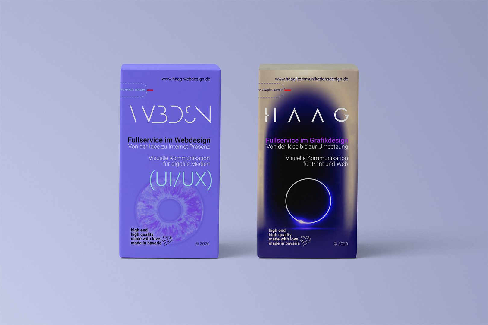 Grafikdesign Packaging Kommunikationsdesign München