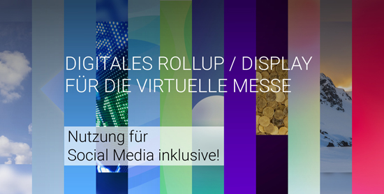 Digitales Rollup / Poster HAAG Kommunikationsdesign München