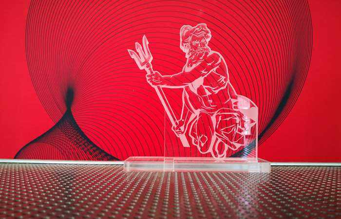 3D Werbefigur, Laser-Cut Corporate Design München