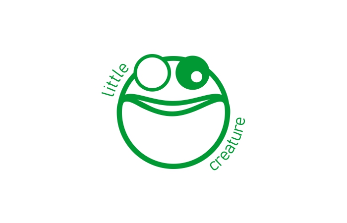 Logo, Branding little creatures Frog, Grafikdesign München