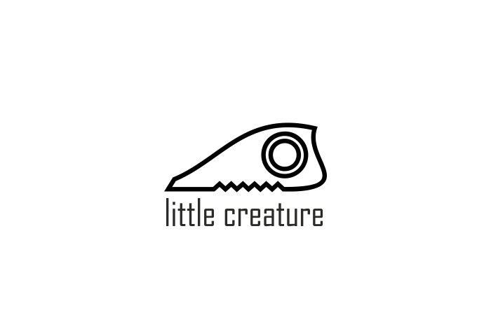 Logo, Branding little creatures Kroko, Grafikdesign München