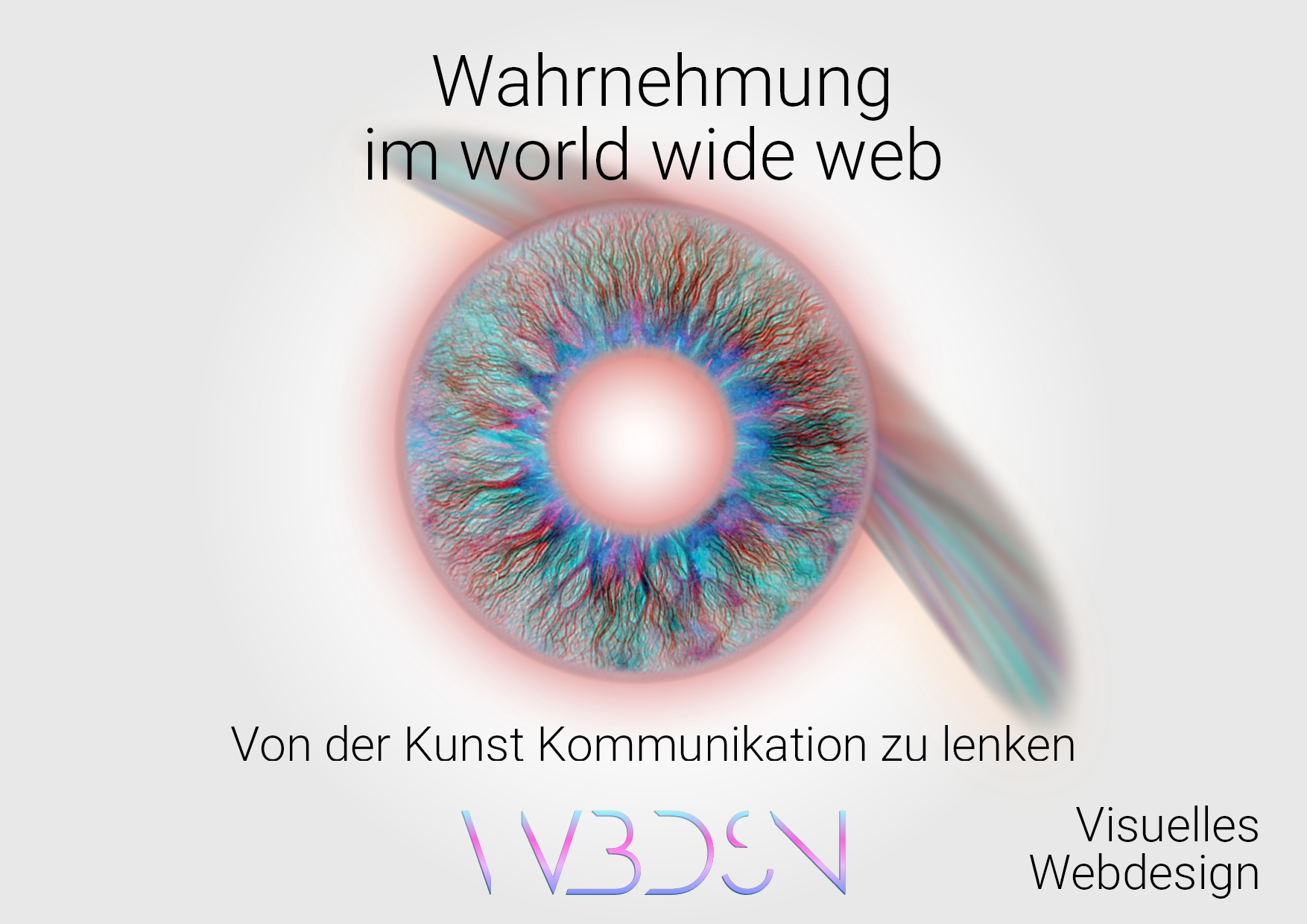 Plakat Entwurf mit Hintergrundbild, Grafikdesign München
